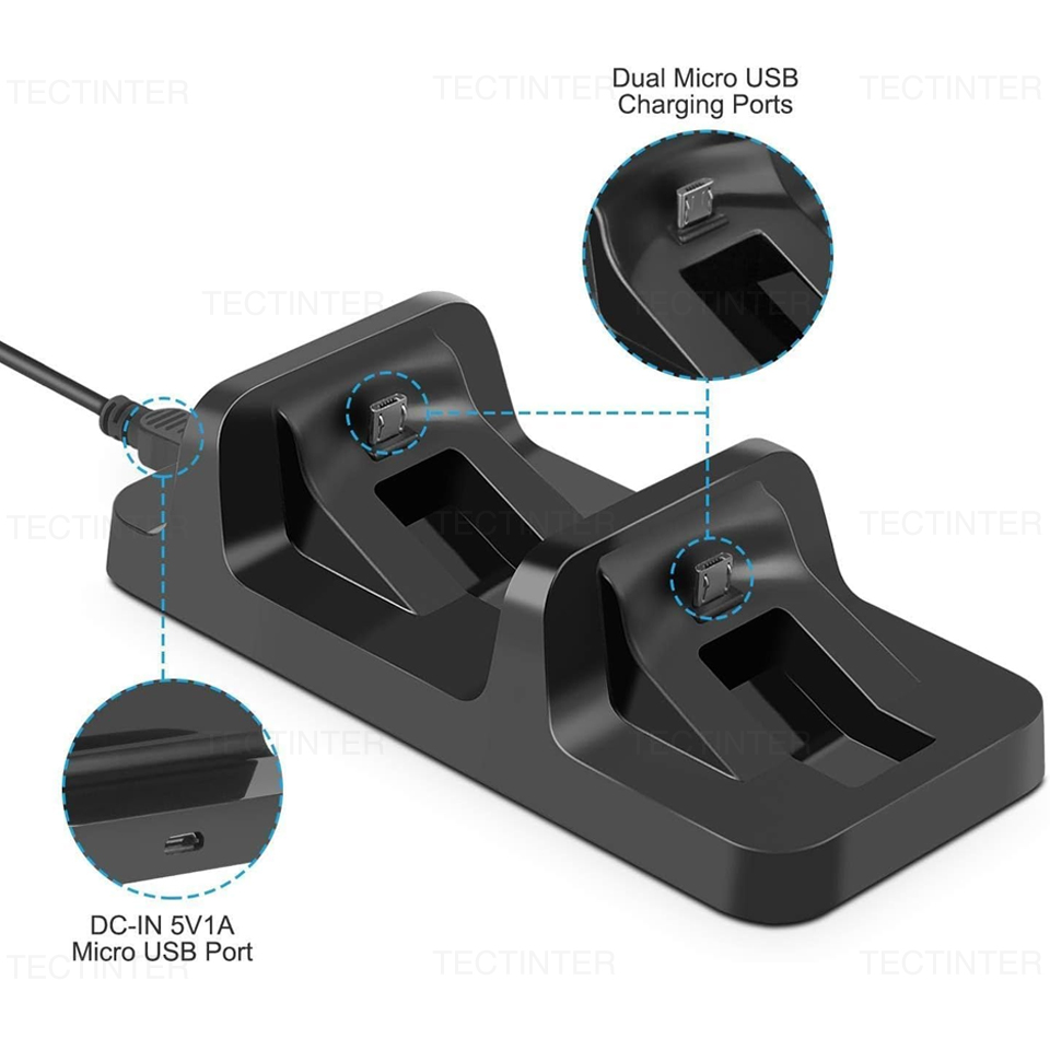 Dual Charger Dock Station For  - Gaming Console Tv review and price