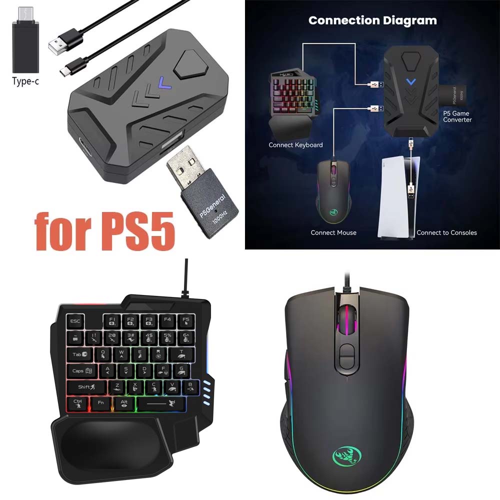 for PS5 Gaming Keyboard Mouse  - Gaming Console Latest review and price