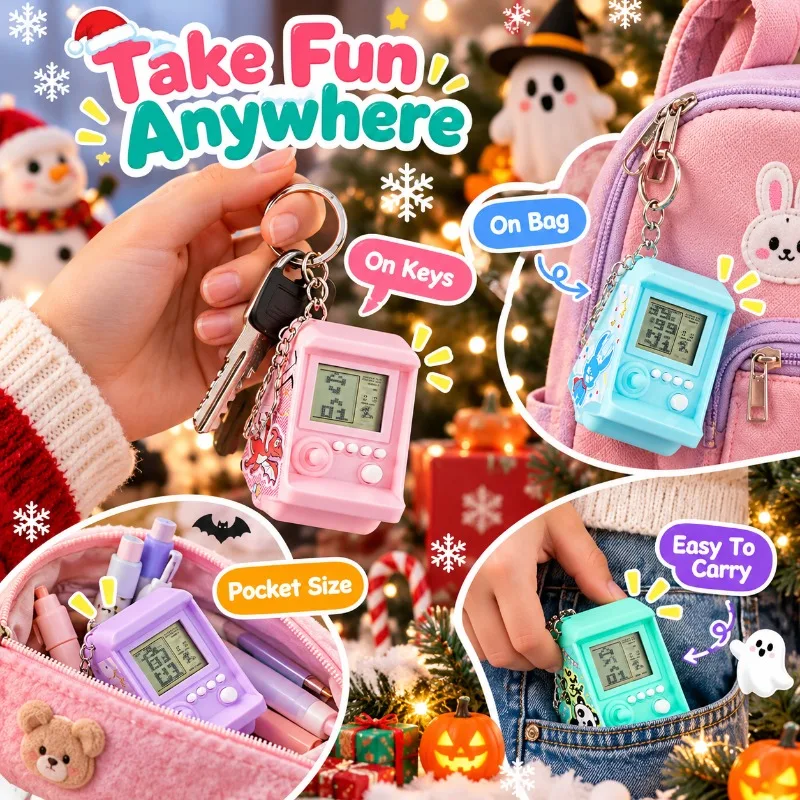 Creative Electronic Arcade Gam - Gaming Console Keychain review and price