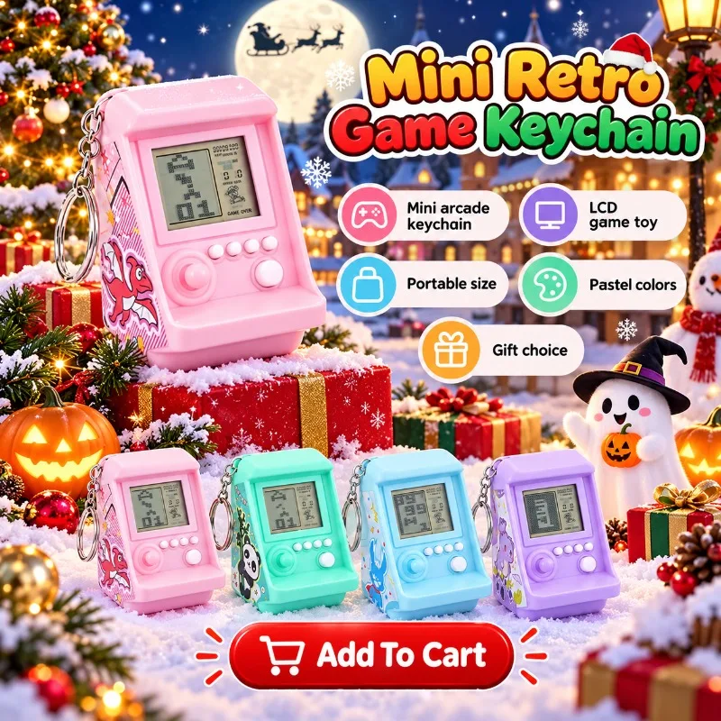 Creative Electronic Arcade Gam - Gaming Console Keychain review and price