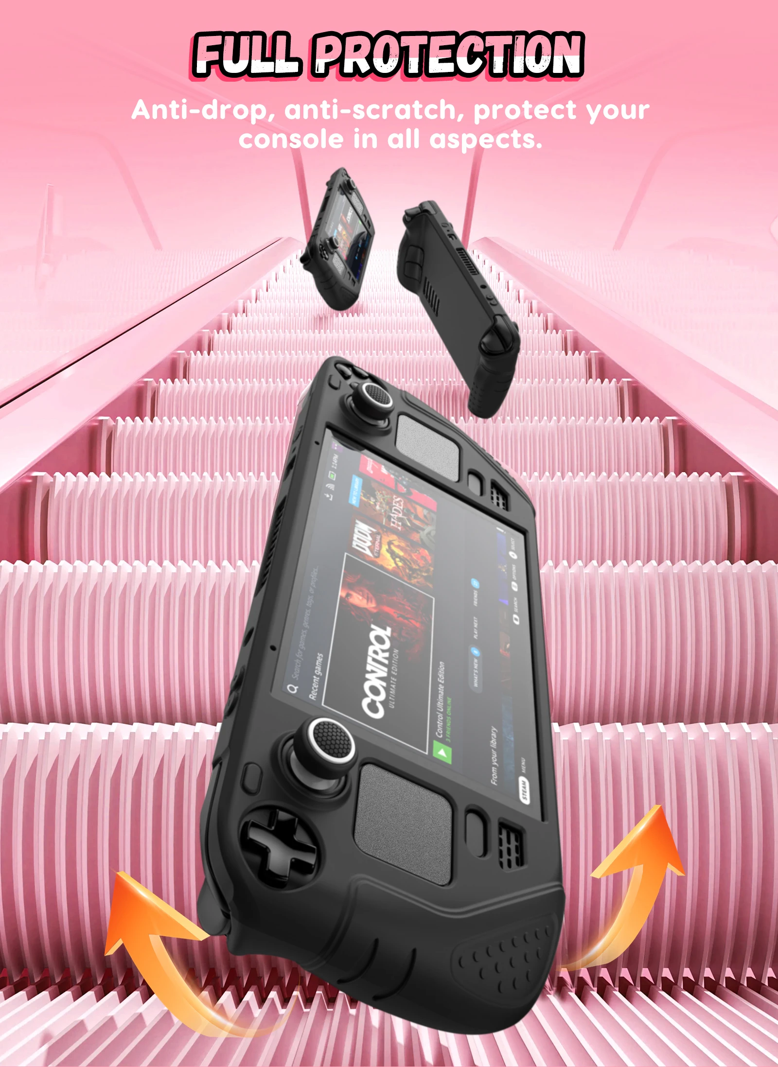 IINE Protective Case For Steam - Gaming Console All review and price