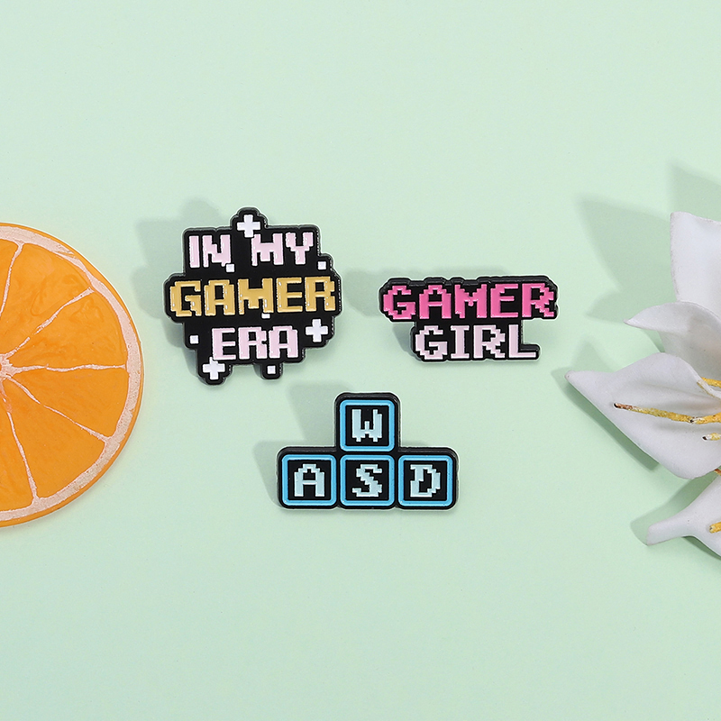 In My Gamer Era Pixel Enamel P - Gaming Console Buttons review and price