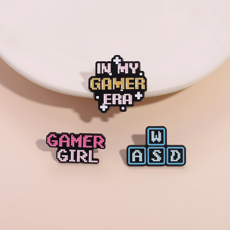 In My Gamer Era Pixel Enamel P - Gaming Console Buttons review and price